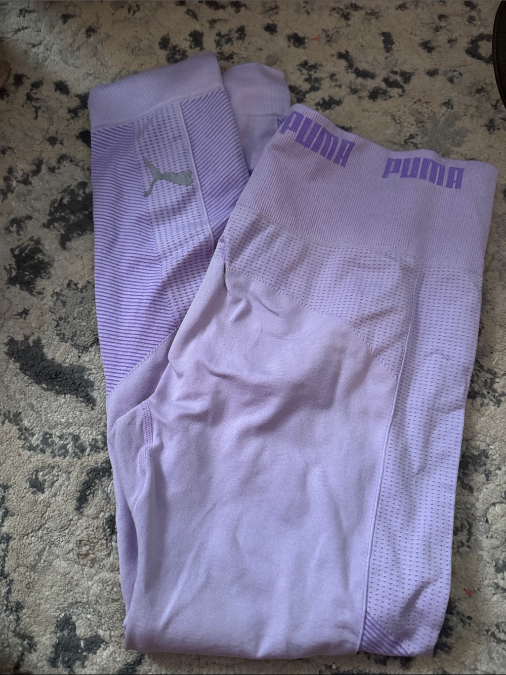 Puma Lavender Seamless Active Leggings